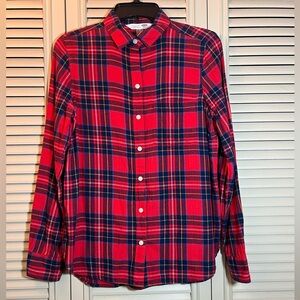 Old Navy Classic Plaid Flannel Shirt